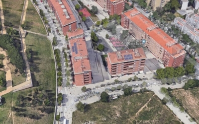 Imatge aèria del bloc del carrer Tenerife | Google Maps